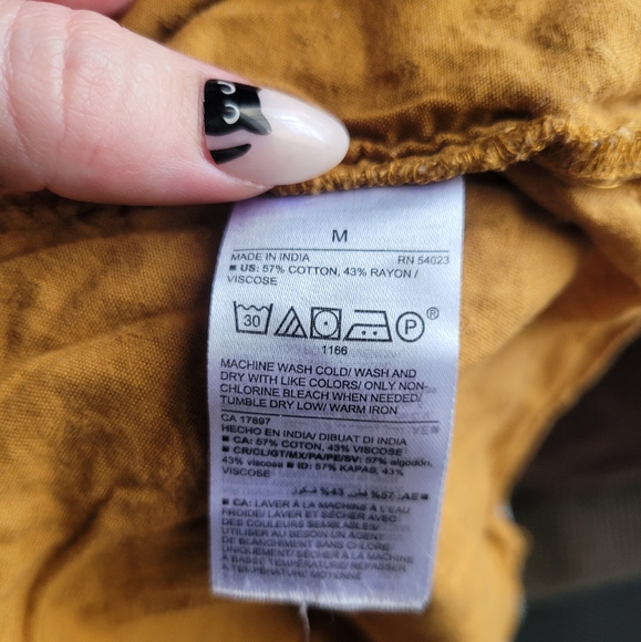 Old Navy autumn brown dress - Picture 3 of 8